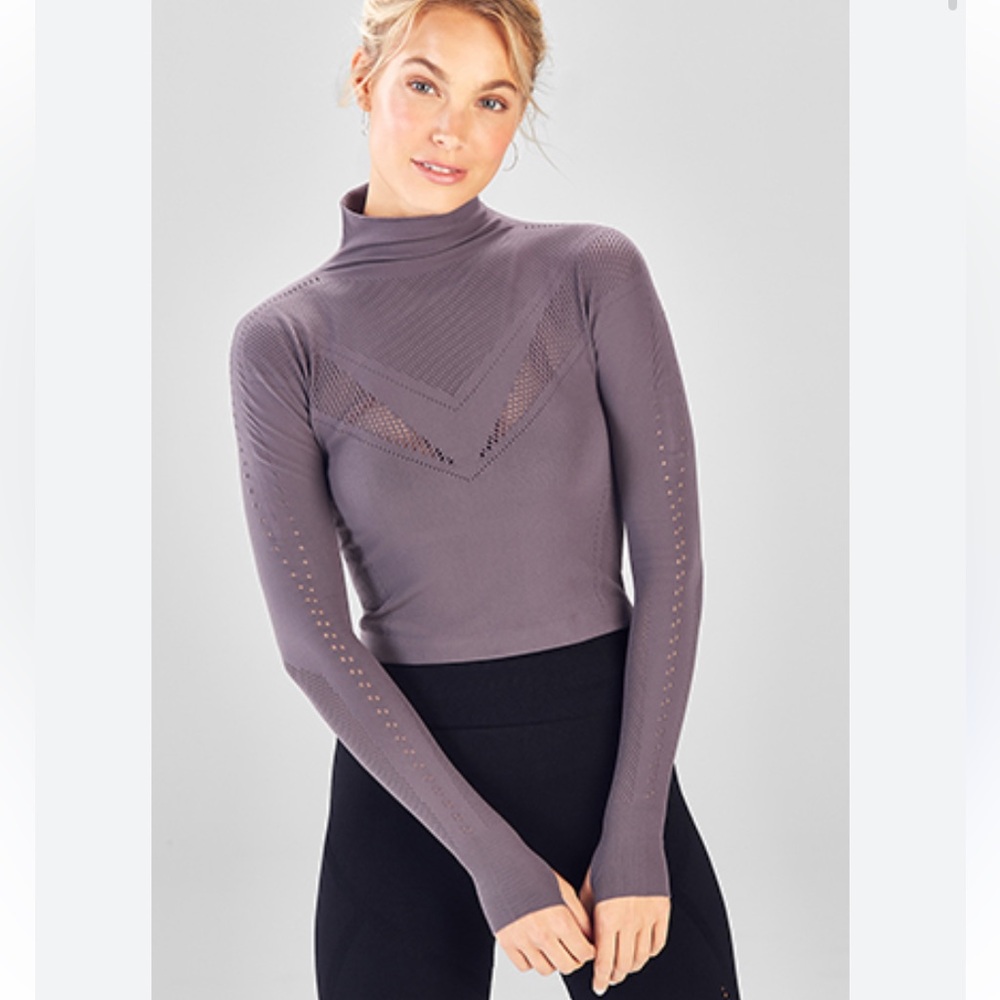 💜Fabletics jules sculp knit longs sleeves S